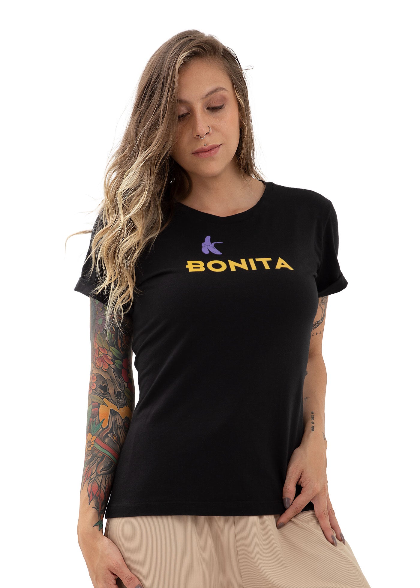 Camiseta para mujer estampada Goco