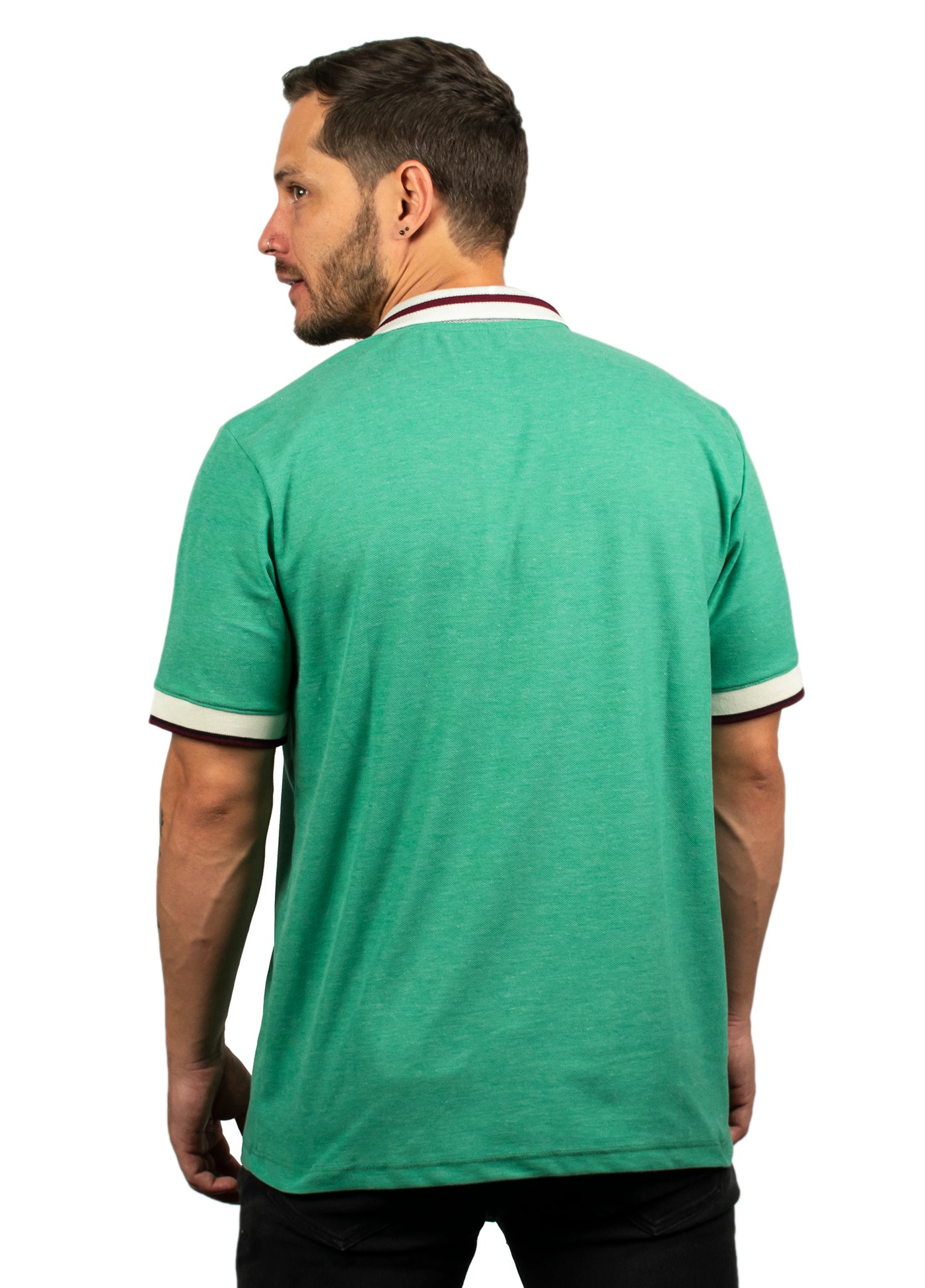 Camiseta tipo polo Hamer con bolsillo para hombre