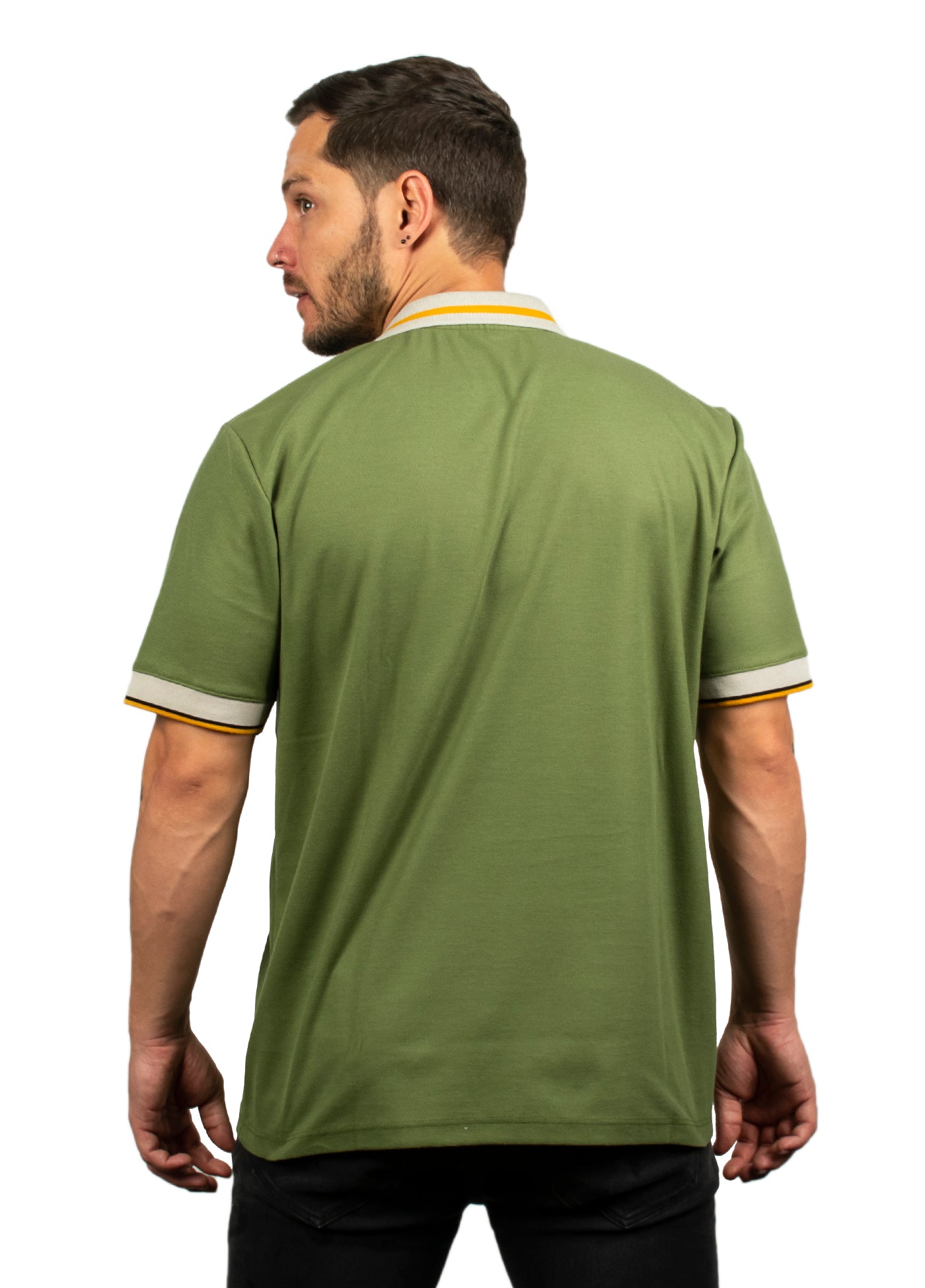 Camiseta tipo polo Hamer con bolsillo para hombre