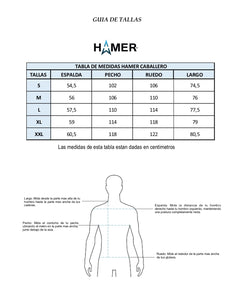 Camiseta tipo polo Hamer con bolsillo para hombre